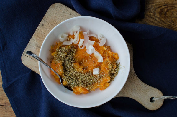 Sweet Potato & Garlic Mash with Dukkah by Trish Deseine - Ardkeen Quality Food Store