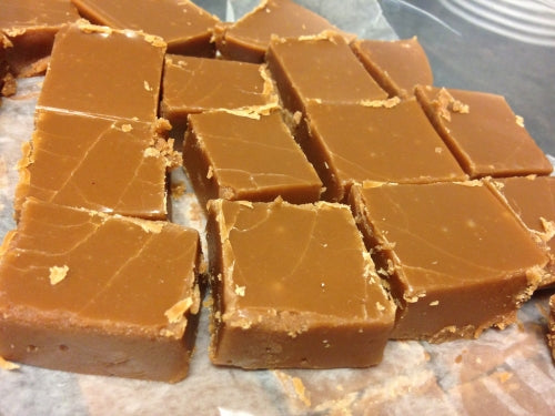 White Chocolate & Peanut Butter Fudge by Sophie White