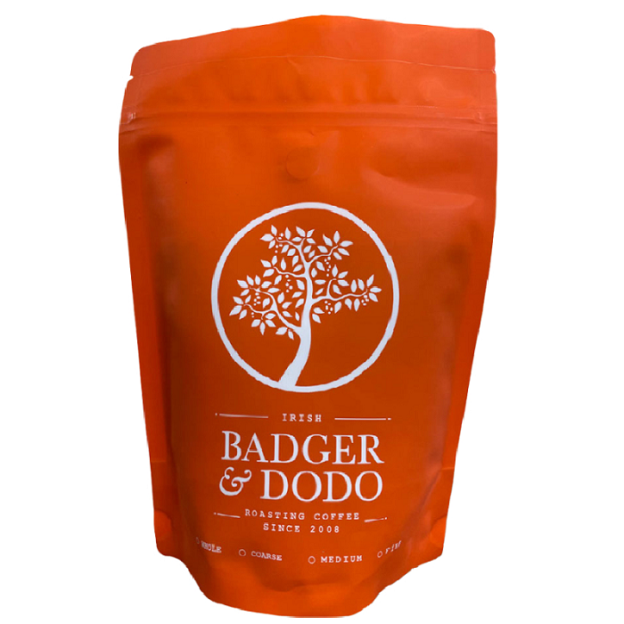 Badger &amp; Dodo Boutique Coffee Roasters Whole Bean 250g