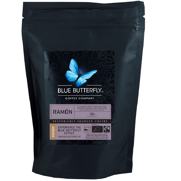 Blue Butterfly Ramon Roasted Ground Coffee 250g