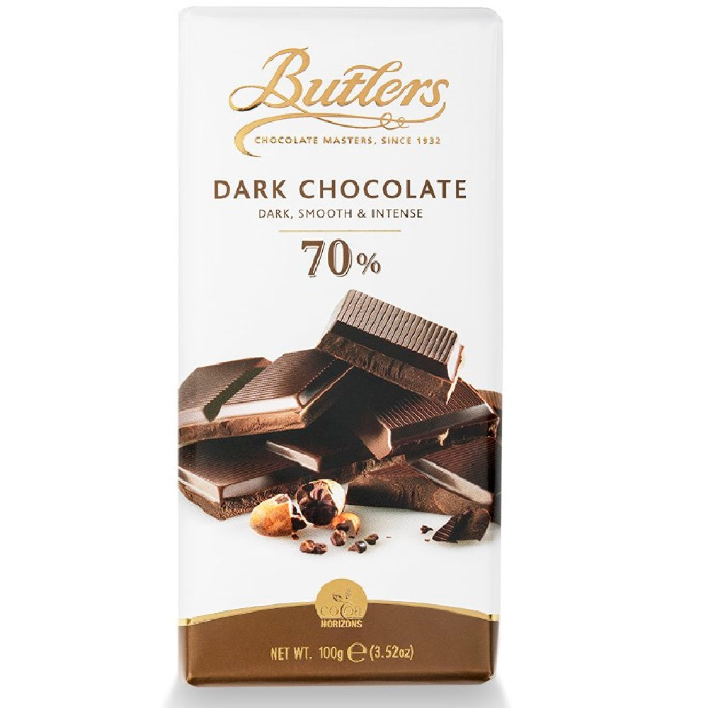 Butlers 70% Dark Chocolate Bar 100g