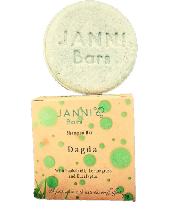 Janni Bars Dagda Baobab Oil, Lemongrass &amp; Eucalyptus 75g