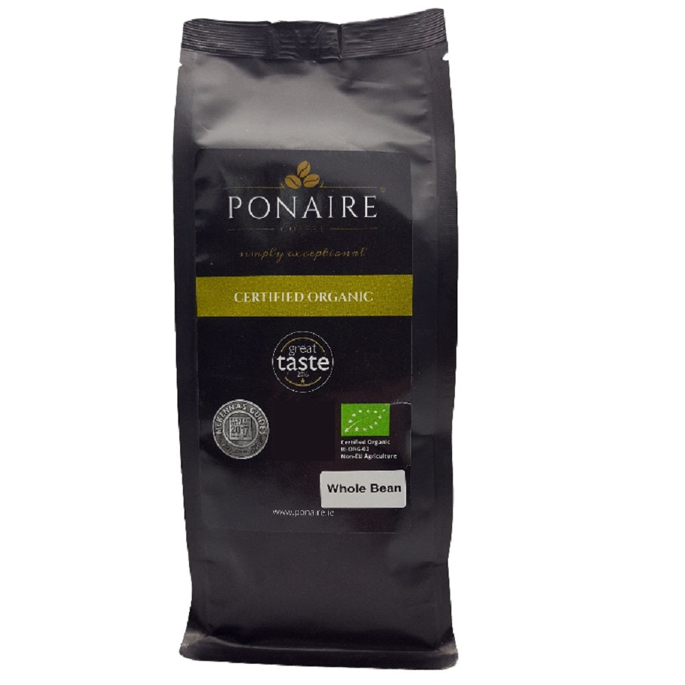 Ponaire Coffee Certified Organic Whole Bean 227g