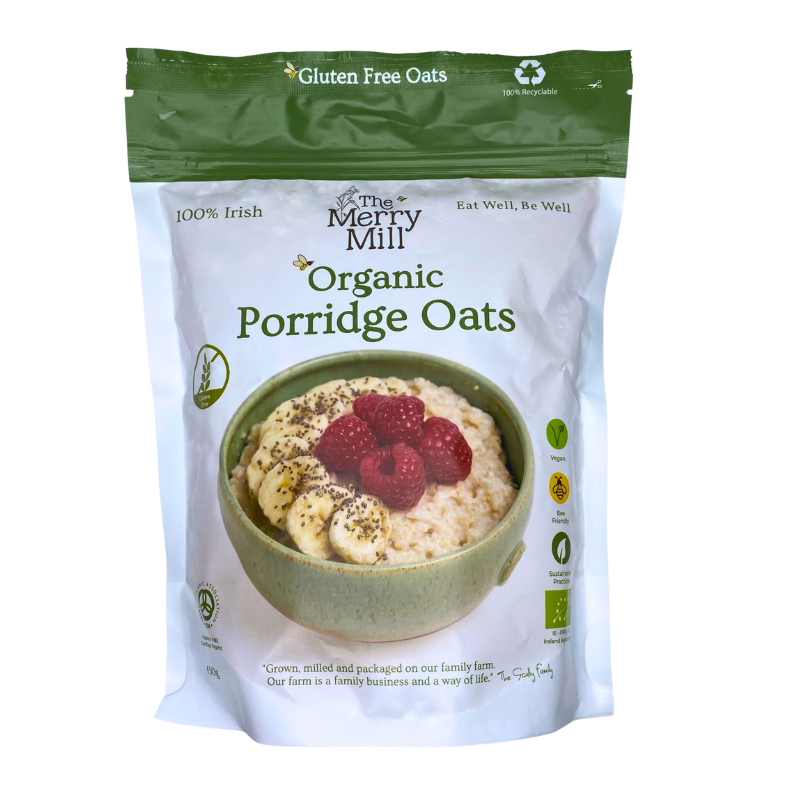 The Merry Mill Organic Gluten Free Porridge Oats 450g