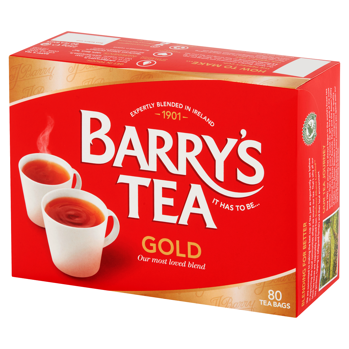 Barry&#39;s Tea Gold Blend 80 Tea Bags