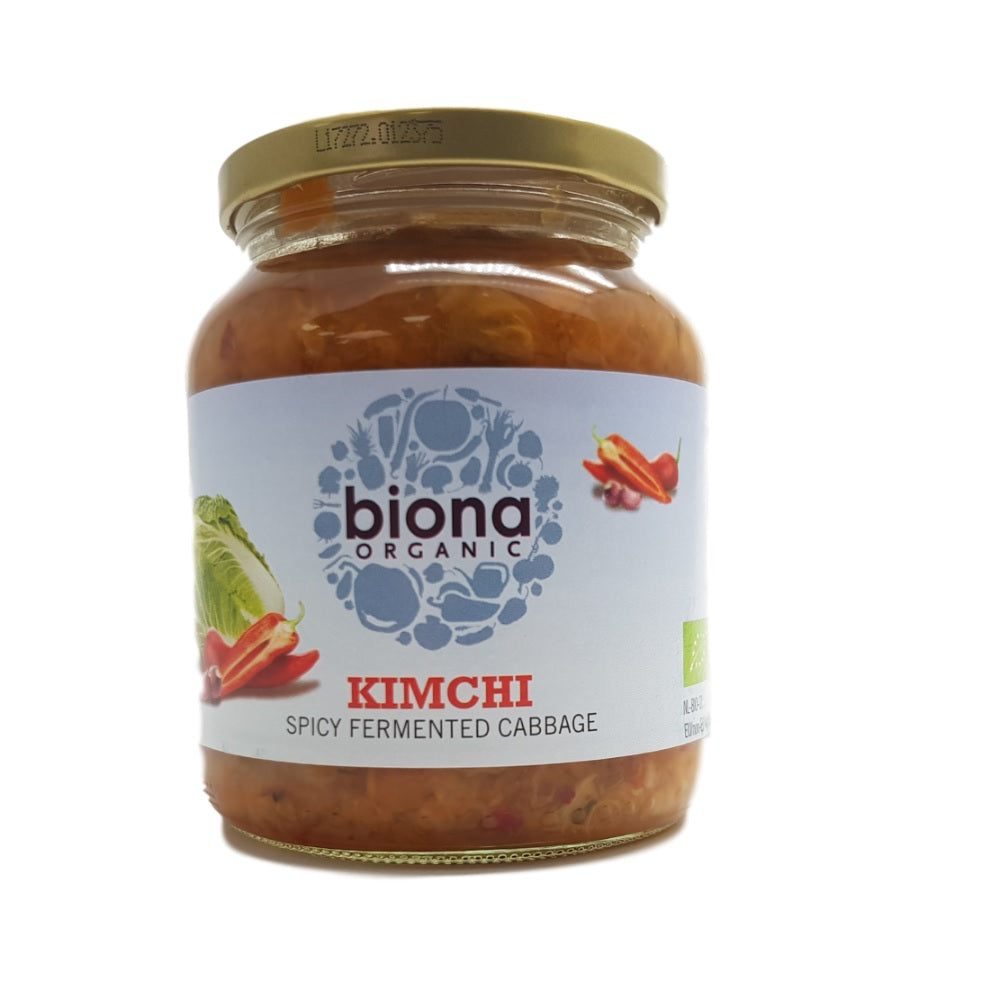 Biona Organic Kimchi Spicy Fermented Cabbage 350g