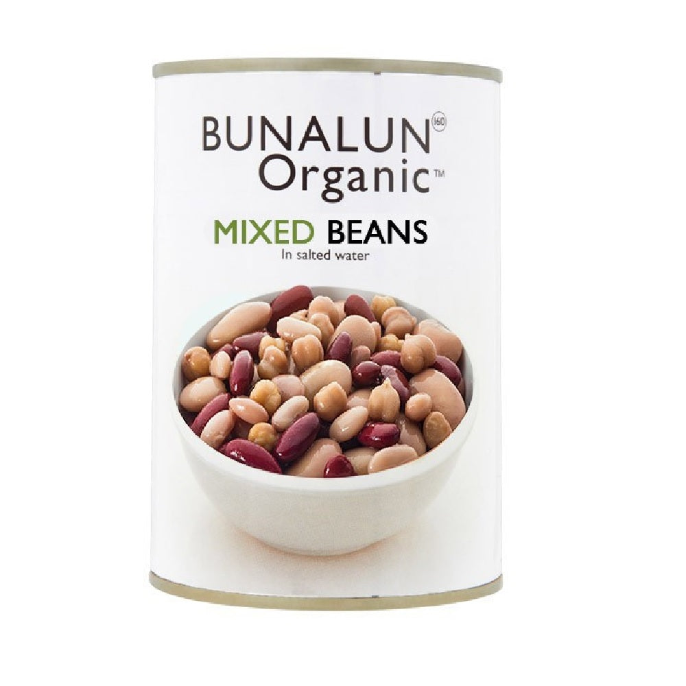 Bunalun Organic Mixed Beans in Salted Water 400g