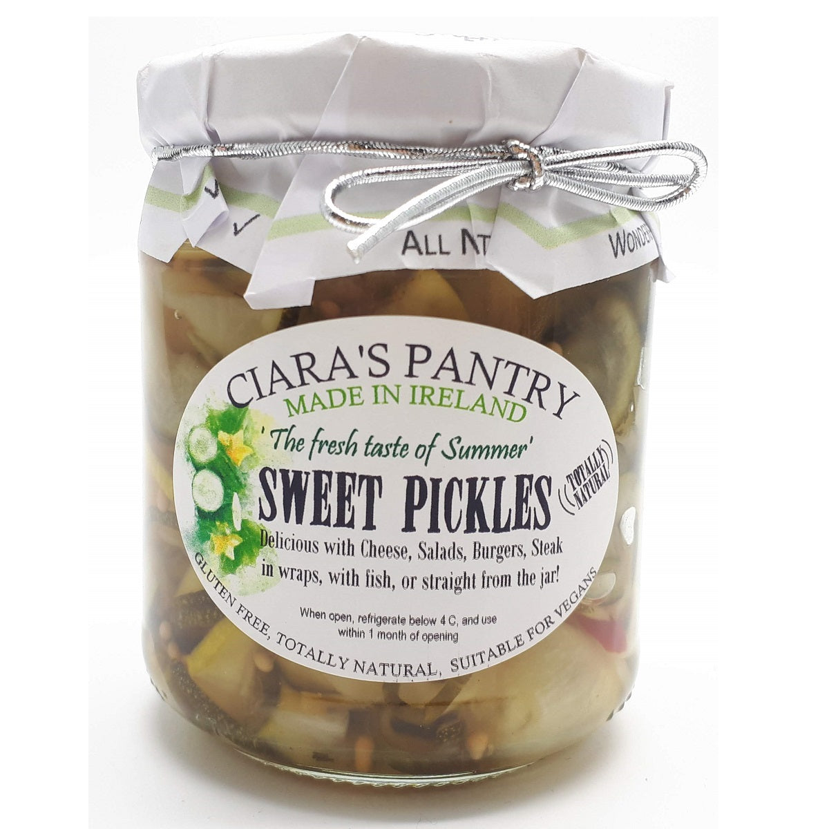 Ciara&#39;s Pantry Sweet Pickles 185g
