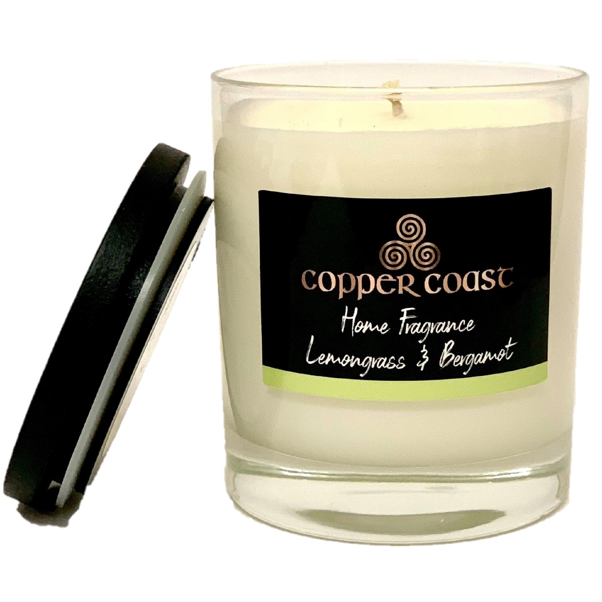Copper Coast Home Fragrance Lemongrass & Bergamot Soy Wax Candle