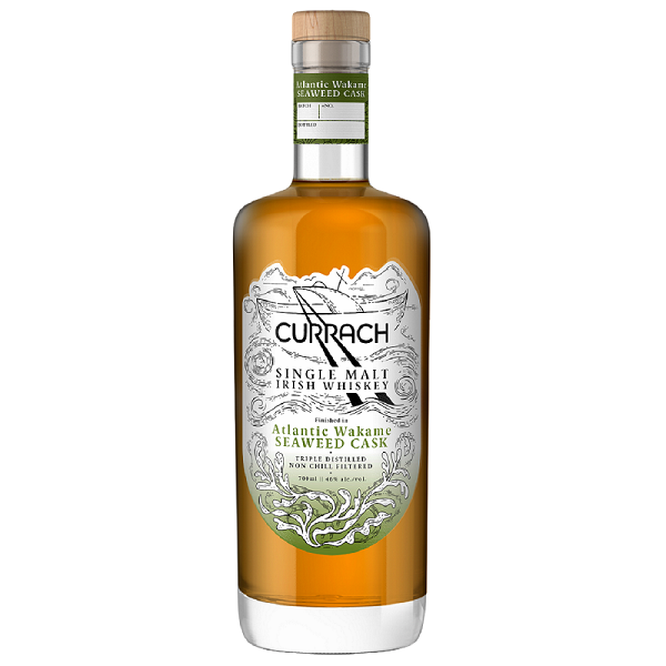 Currach Atlantic Wakame Seaweed Cask Single Malt Irish Whiskey 70cl