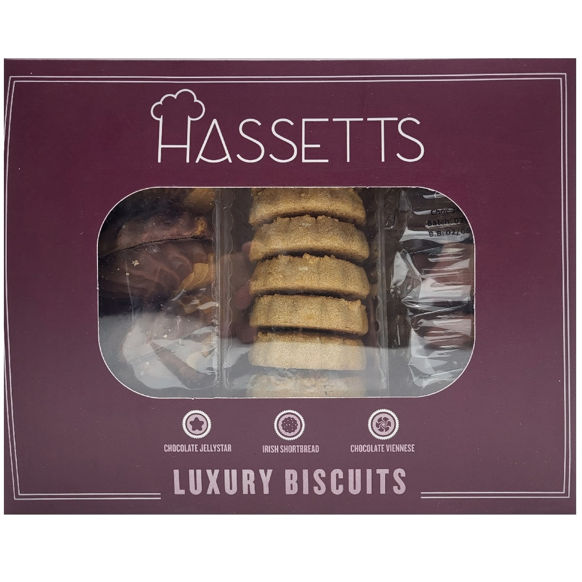 Hassetts Luxury Biscuits 470g