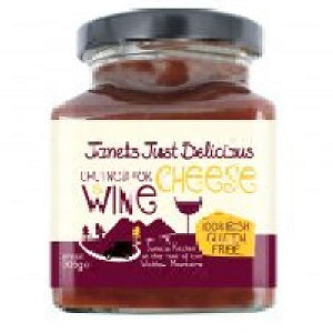 Janet&#39;s Just Delicious Chutney for Cheese &amp; Wine 305g