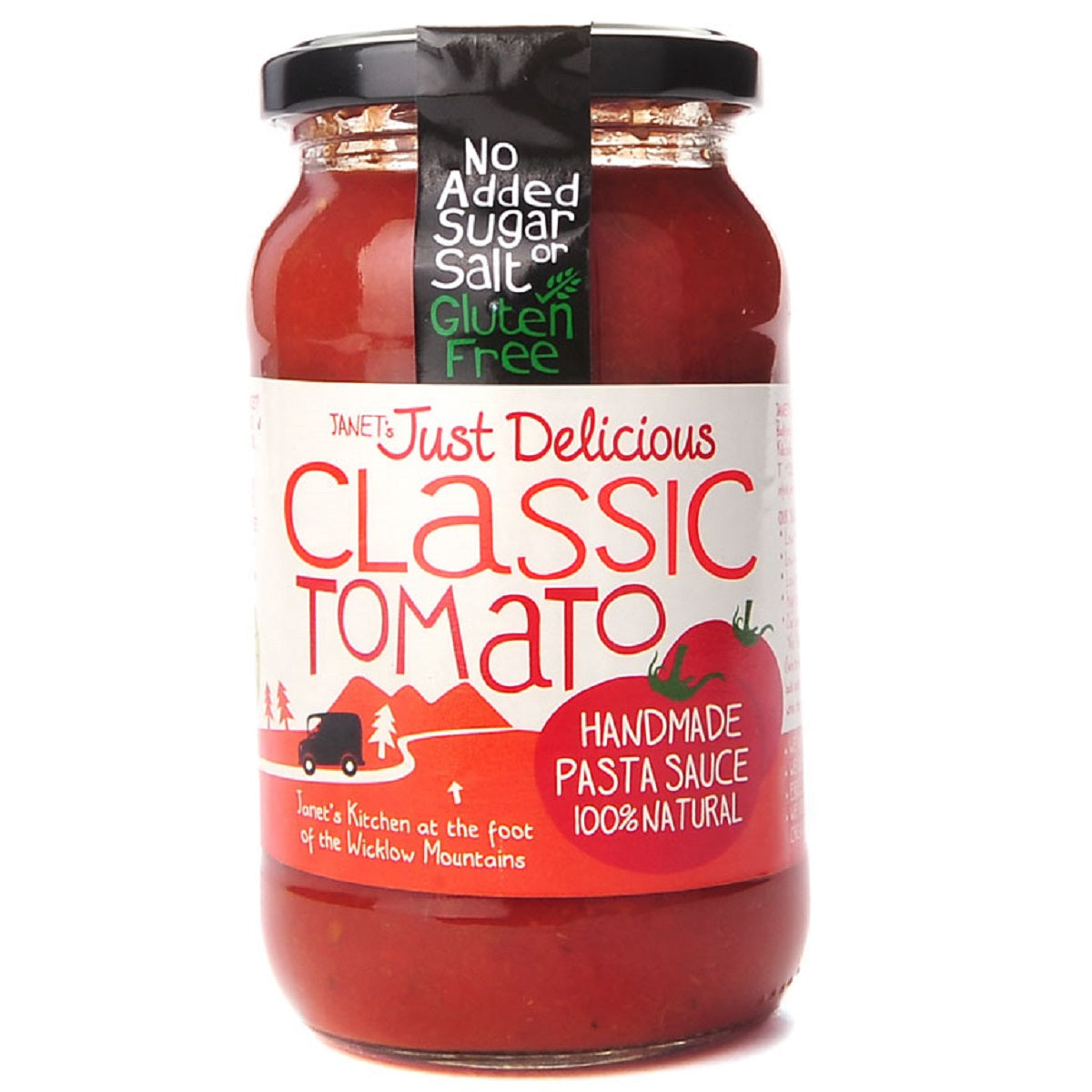 Janet&#39;s Just Delicious Classic Tomato Pasta Sauce 350g