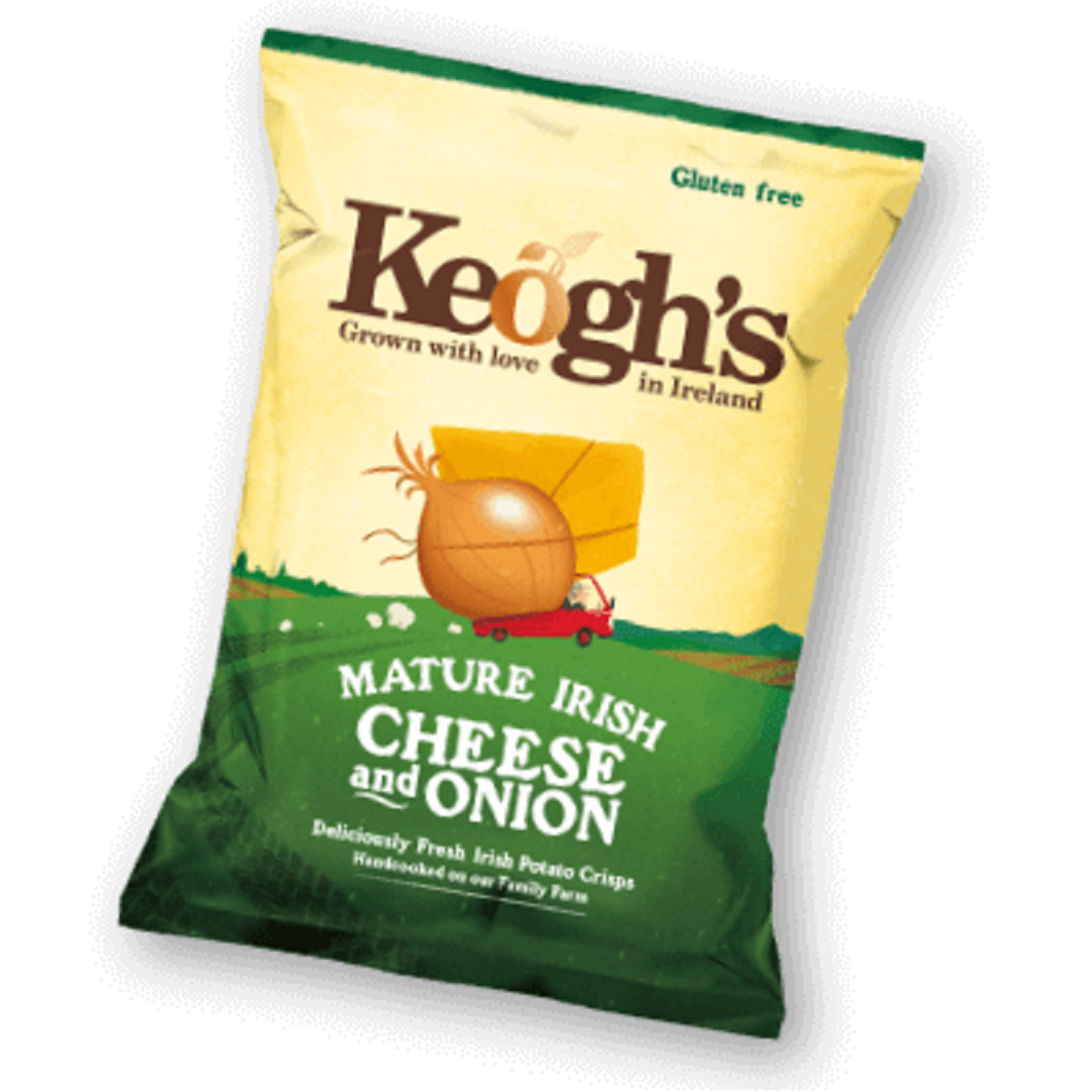 Keogh&#39;s Dubliner Irish Cheese &amp; Onion 125g