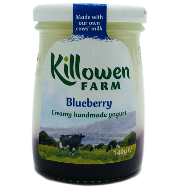 Killowen Farm Blueberry Creamy Handmade Yogurt 140g Ardkeen Quality