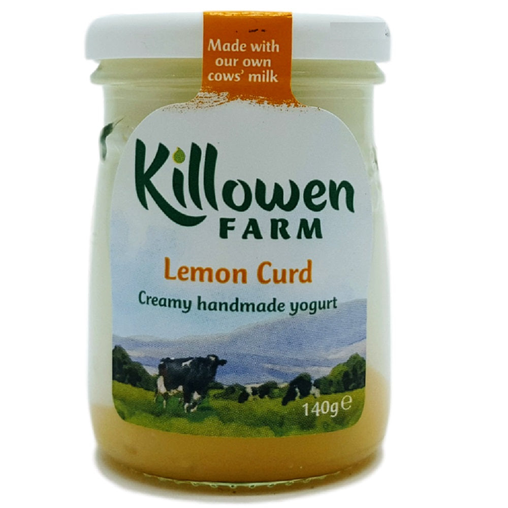 Killowen Farm Lemon Curd Creamy Handmade Yogurt 140g