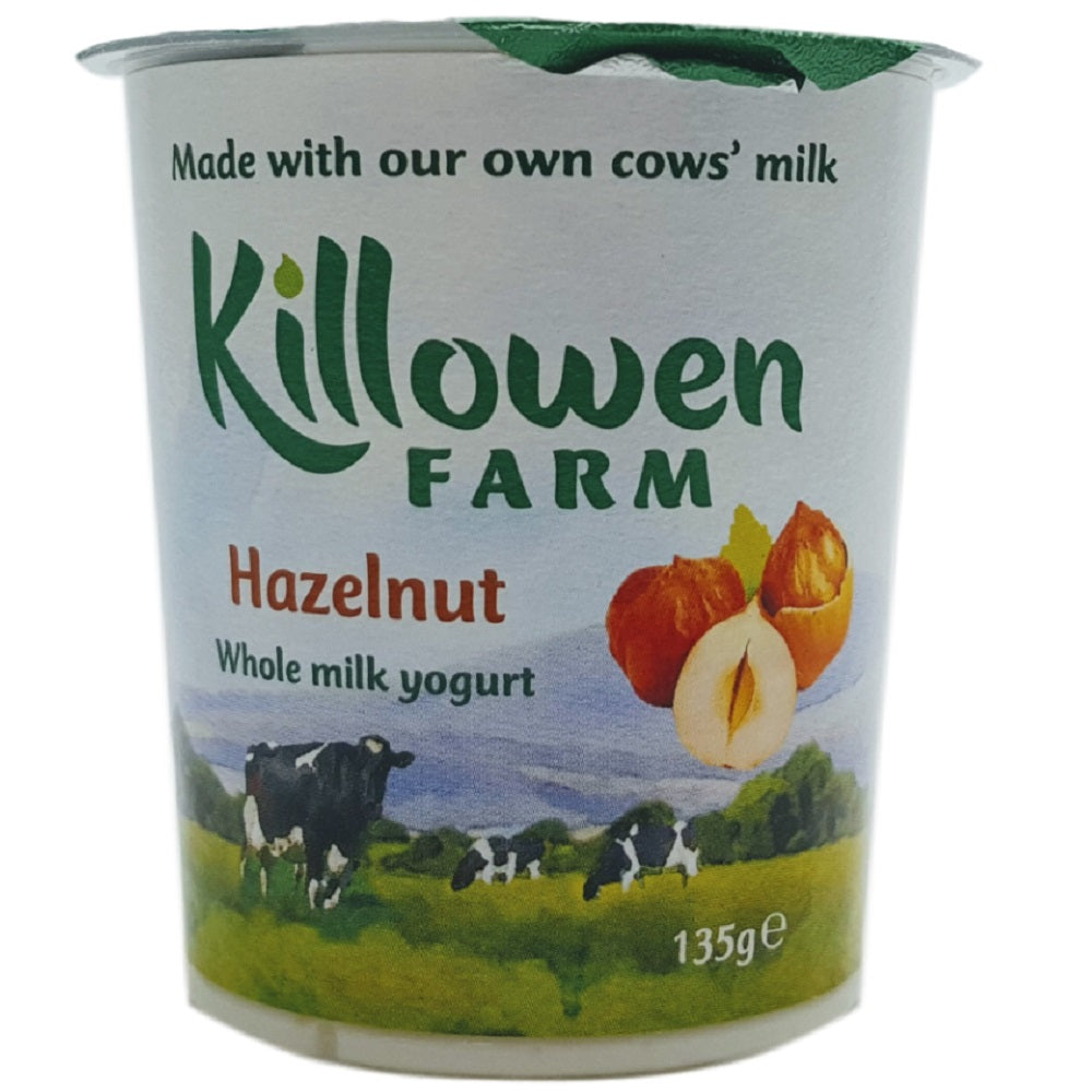 Killowen Farm Whole Milk Yogurt Hazelnut 135g