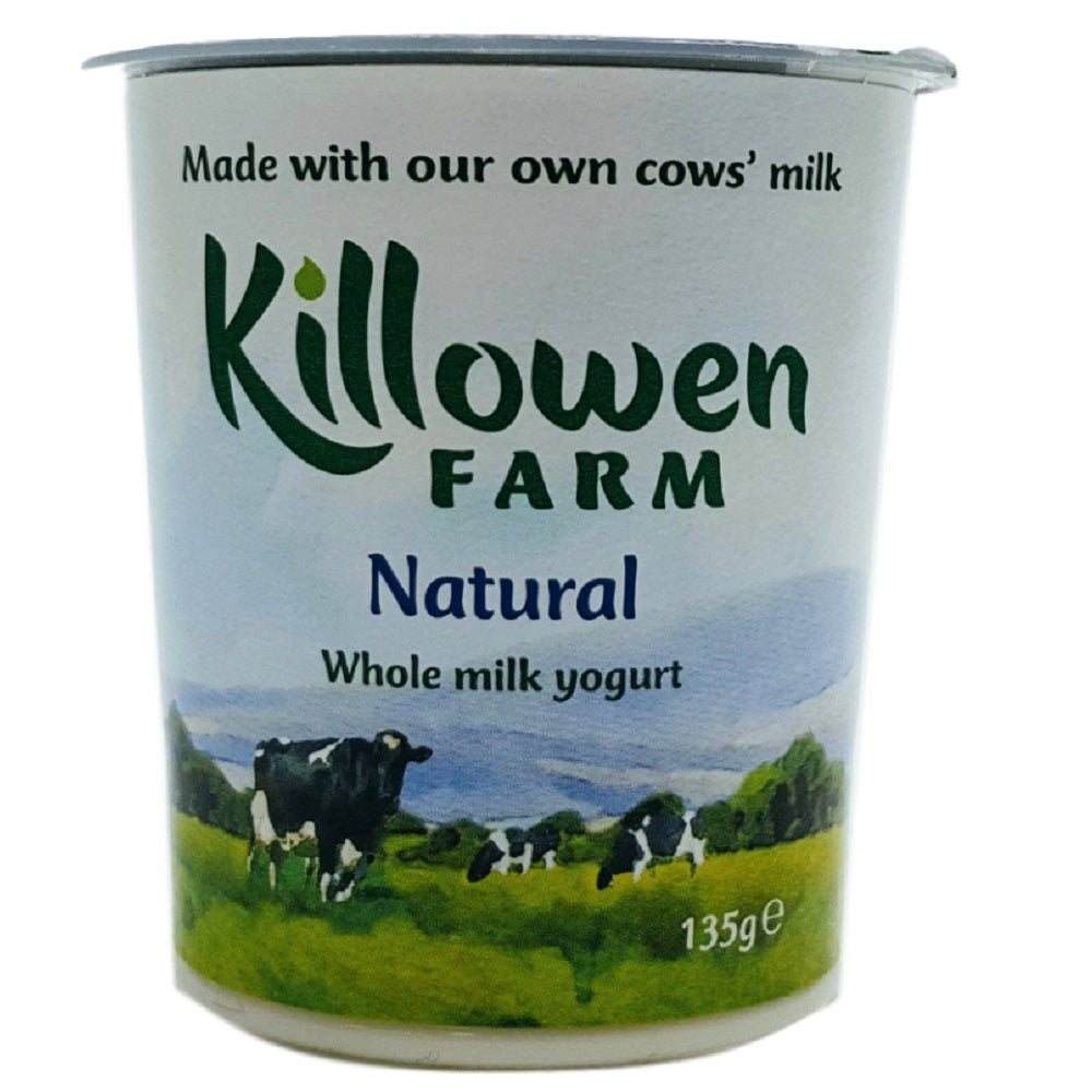 Killowen Farm Whole Milk Yogurt Natural 135g