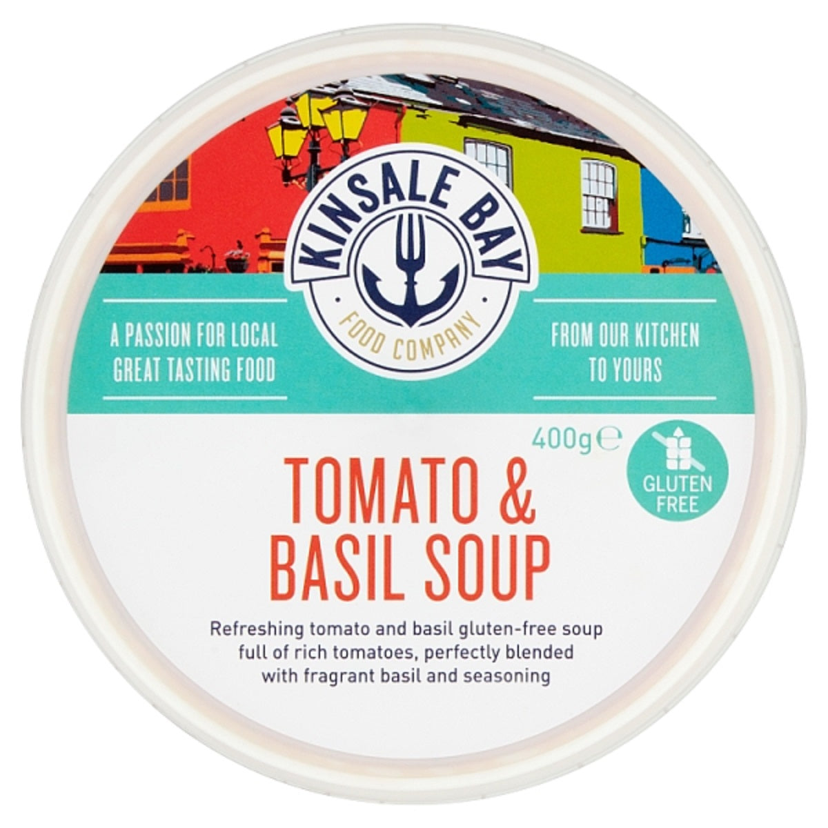 Kinsale Bay Tomato &amp; Basil Soup 400g