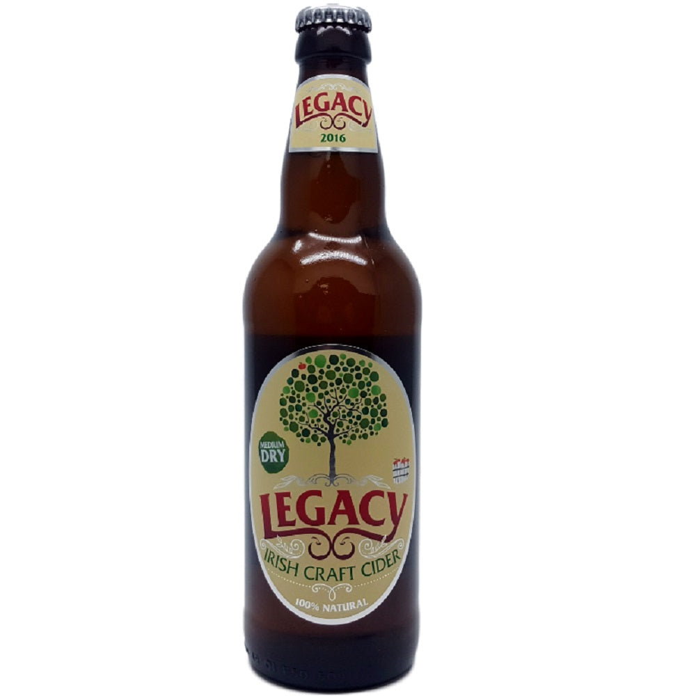 Legacy Irish Craft Cider Medium Dry 500ml