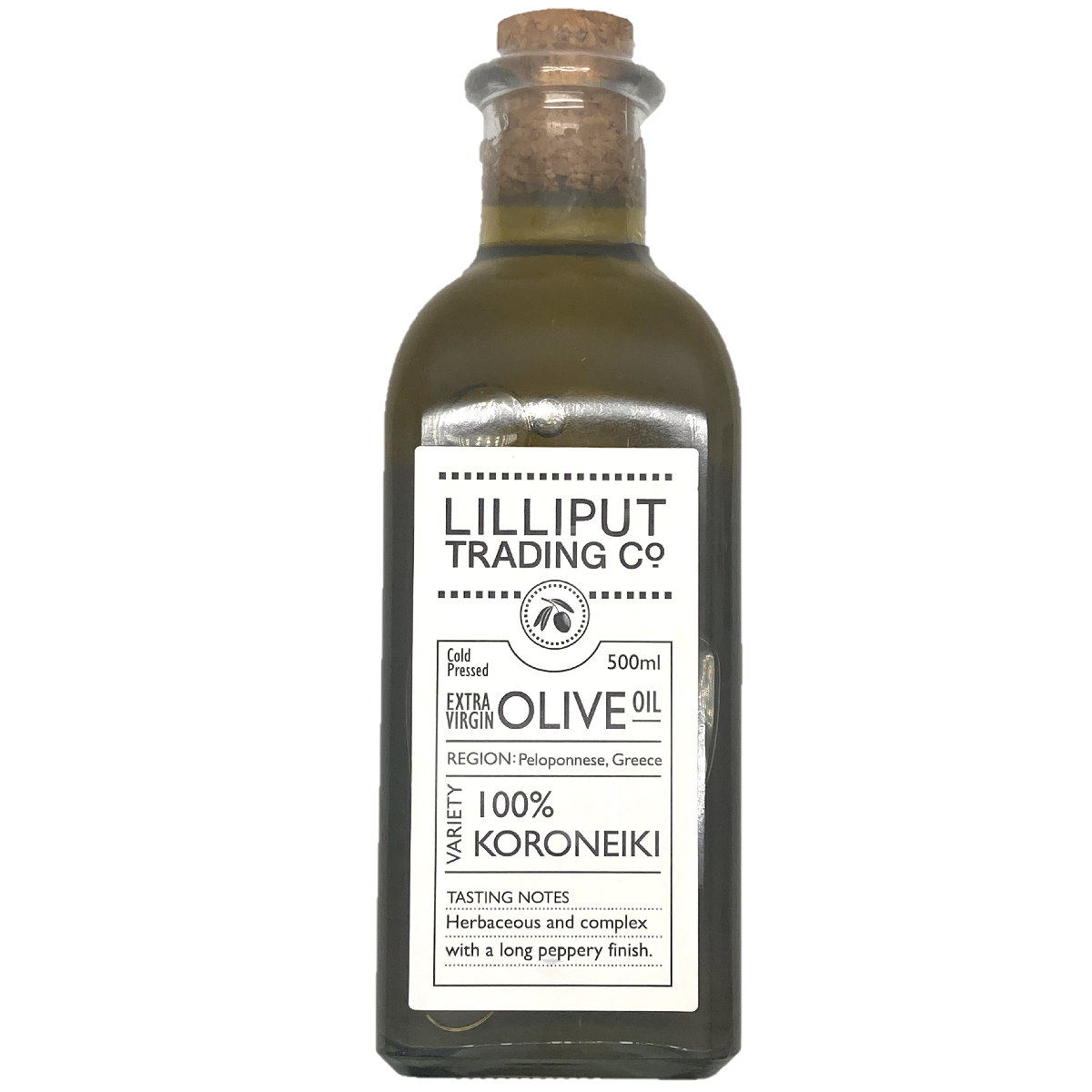 Lilliput Koroneiki Extra Virgin Olive Oil 500ml