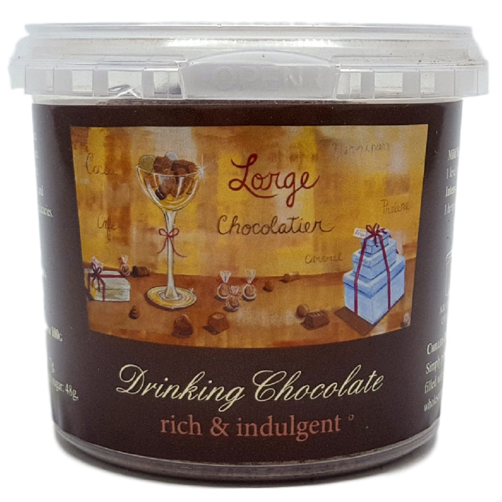Lorge Chocolatier Drinking Chocolate Rich &amp; Indulgent 200g