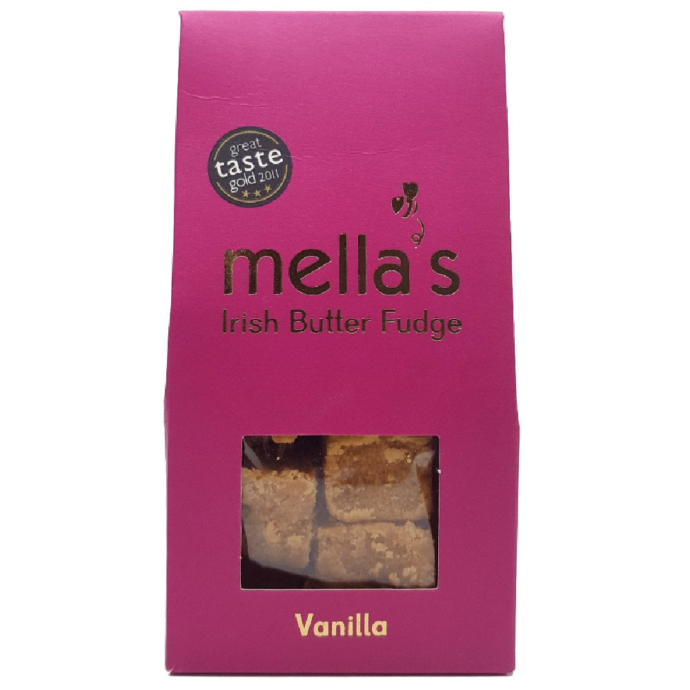 Mella&#39;s Irish Butter Fudge Vanilla 175g