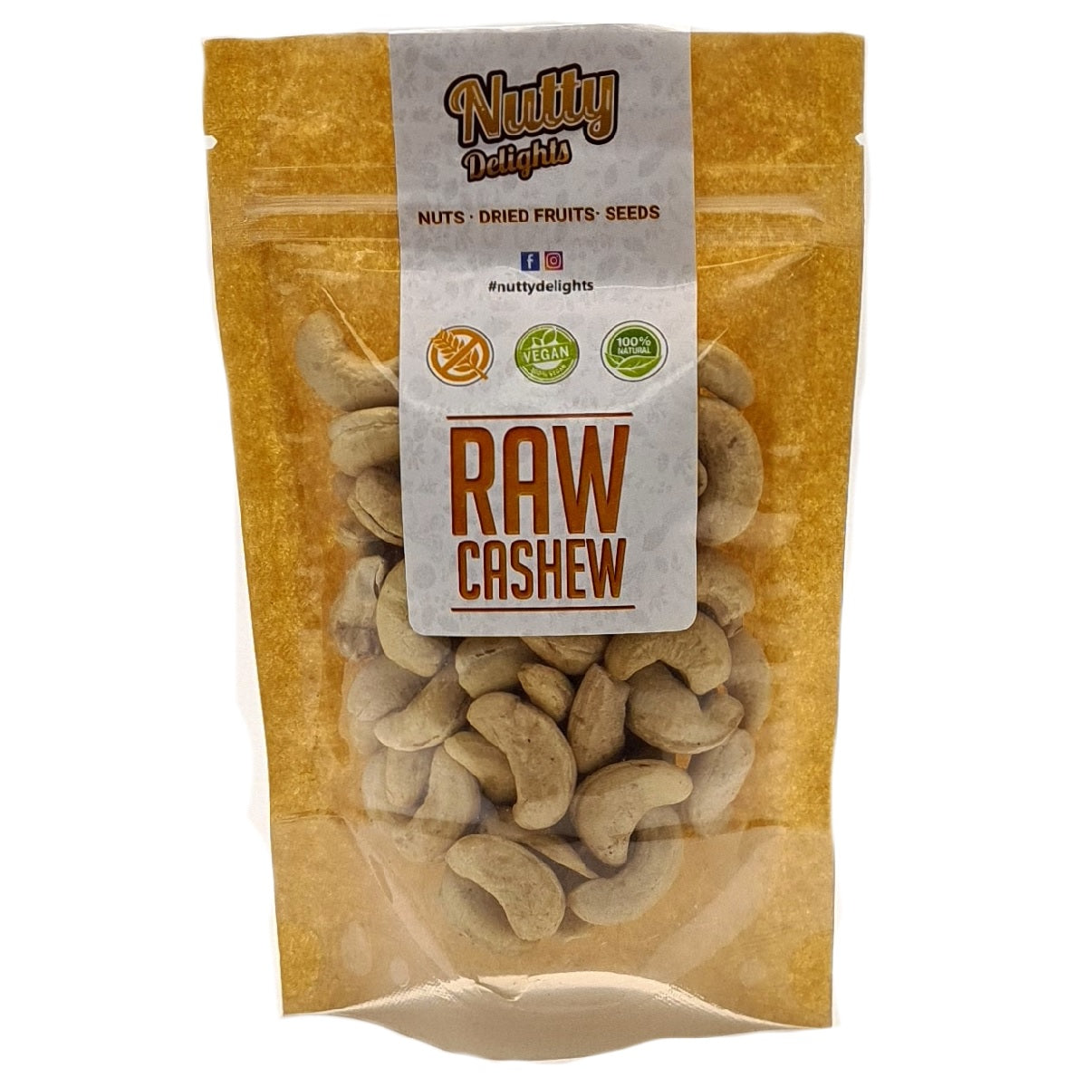 Nutty Delights Raw Cashew 90g