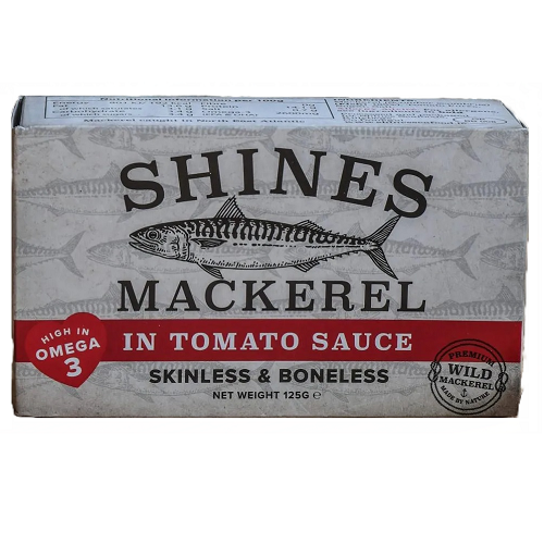Shines Mackerel in Tomato Sauce 125g
