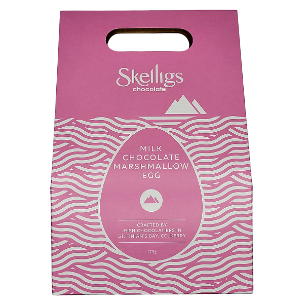 Skelligs Chocolate Milk Chocolate Marshmallow Easter Egg 175g