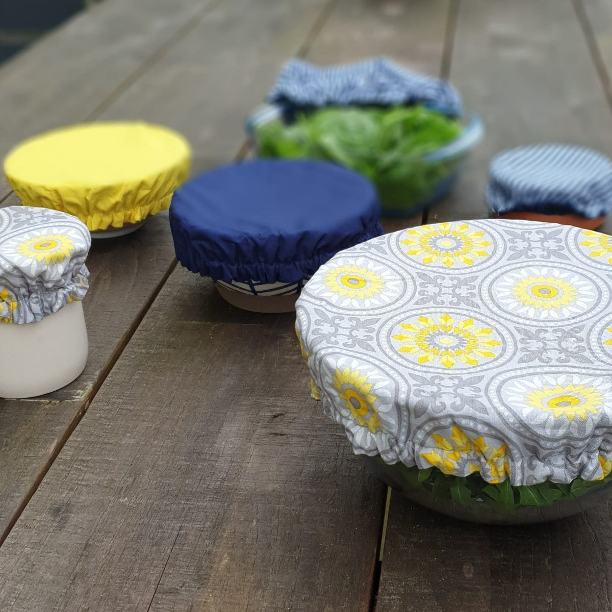 Trisha&#39;s 100% cotton Handmade Bowl coverings