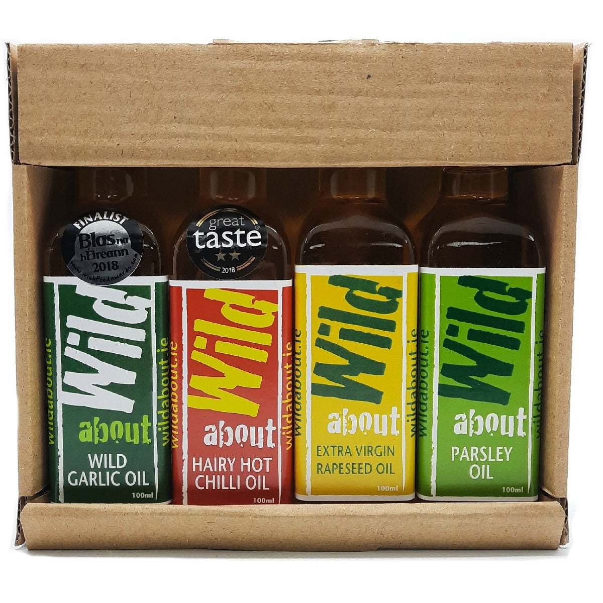 Wild About Ethical Sustainable Oils 4 pack 4x100ml