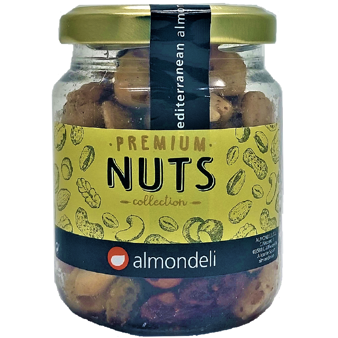 almondeli Premium Nuts Collection Mix Gourmet 100g