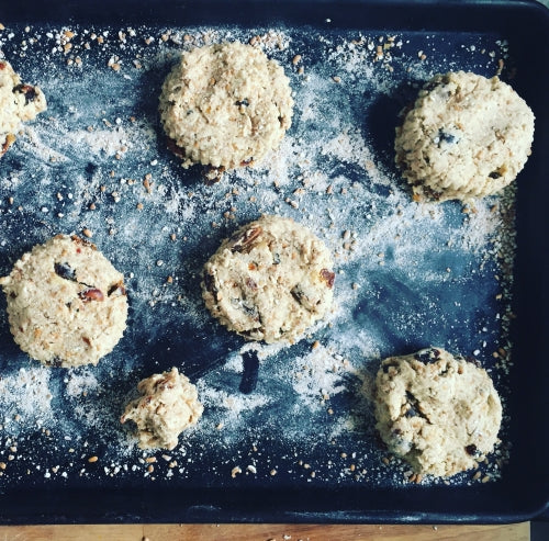 Dunany Organic Wholemeal Buttermilk & Date Scones by Trish Deseine