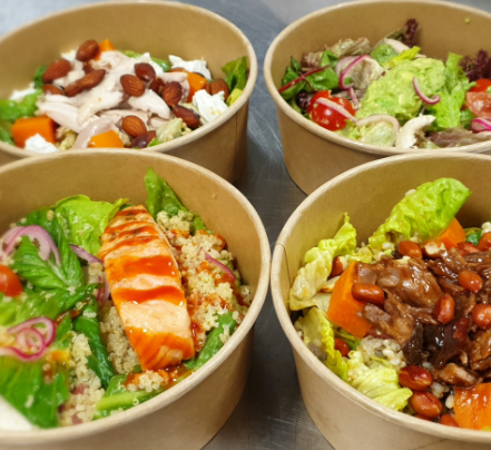 NUTRITIOUS BOWLS: a delicious selection of dishes created from, wholesome, tasty & local ingredients