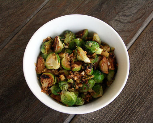 Sprouts with Ginger & Garlic by Martin Dwyer