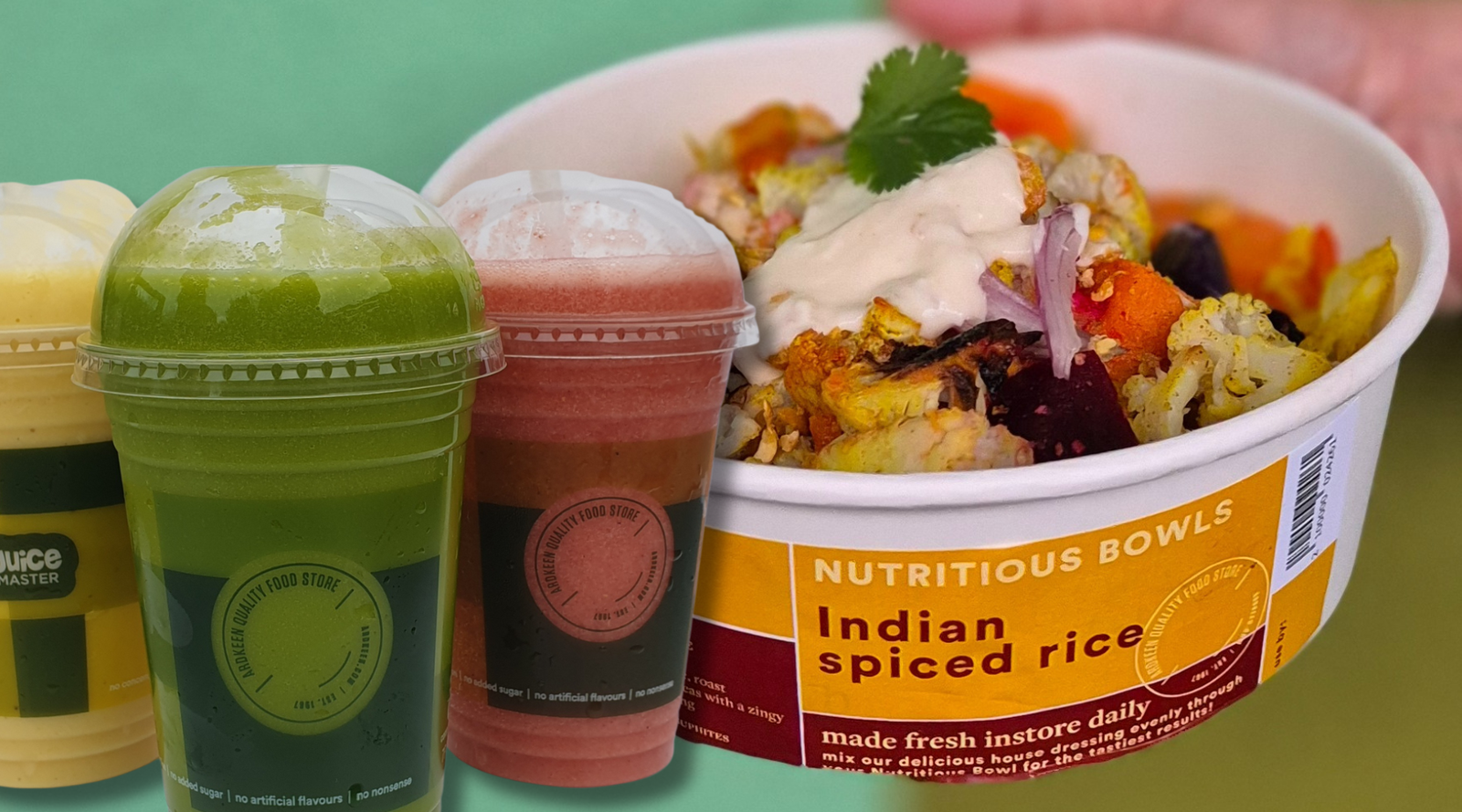 customer assistant : nutritious bowls & juice bar