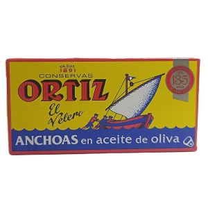Ortiz Anchovy In Olive Oil Tin 47g