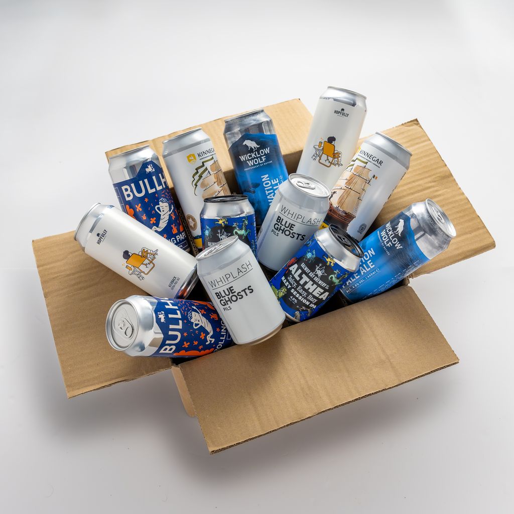 12 Irish Craft Beer Can Selection