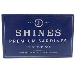 Shines Premium Sardines In Olive Oil 118g
