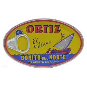 Ortiz Bonito White Tuna Oval Tin 112g