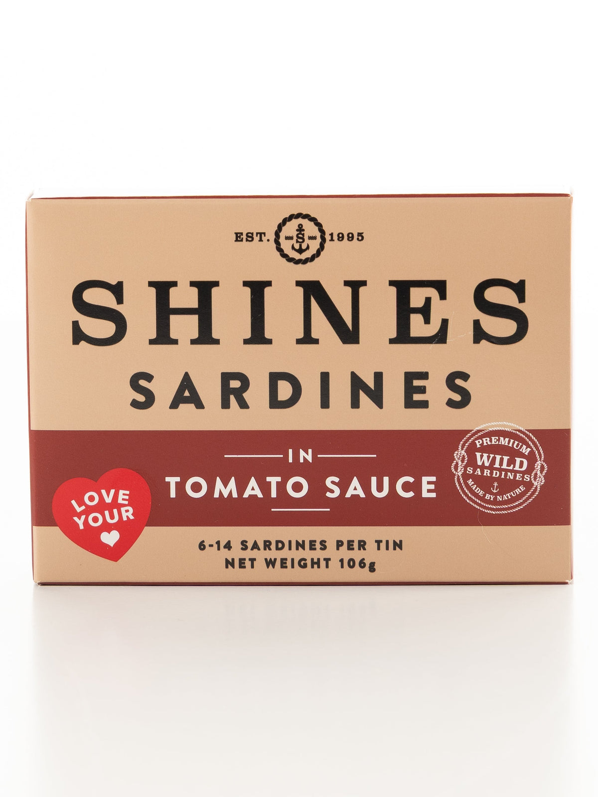 Shines Wild Sardines in Tomato Sauce 106g