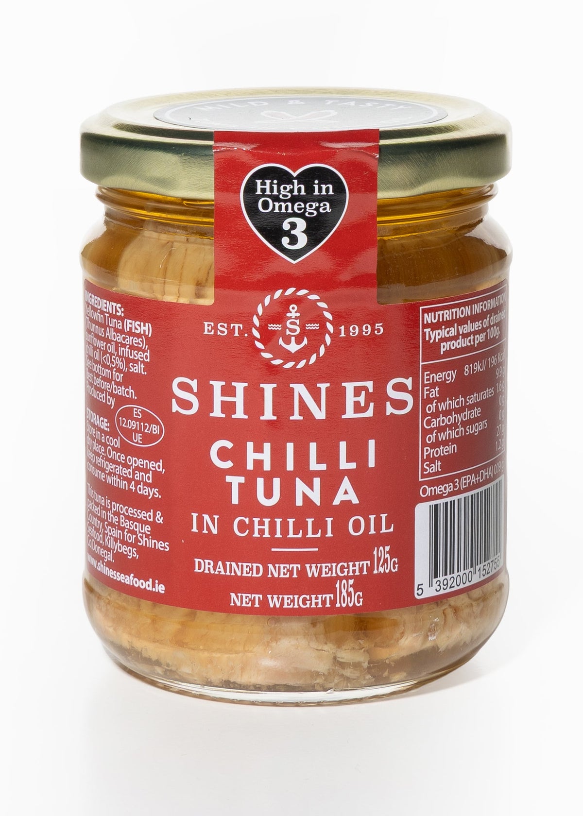 Shines Chilli Tuna in Chilli Oil 185g