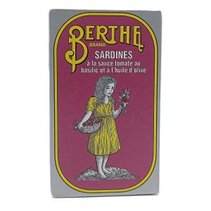 Berthe Sardines Tomato Basil Olive Oil 125g