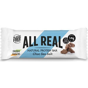 All Real Protein Bar Choc Sea Salt 50g