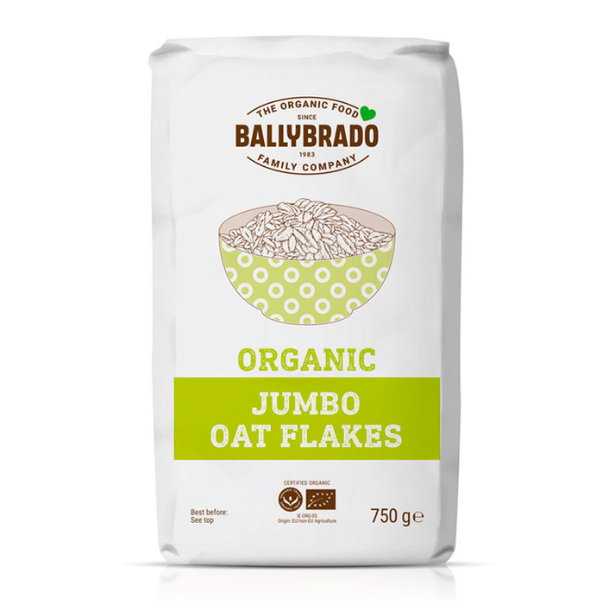 Ballybrado Organic Jumbo Oatflakes 750g