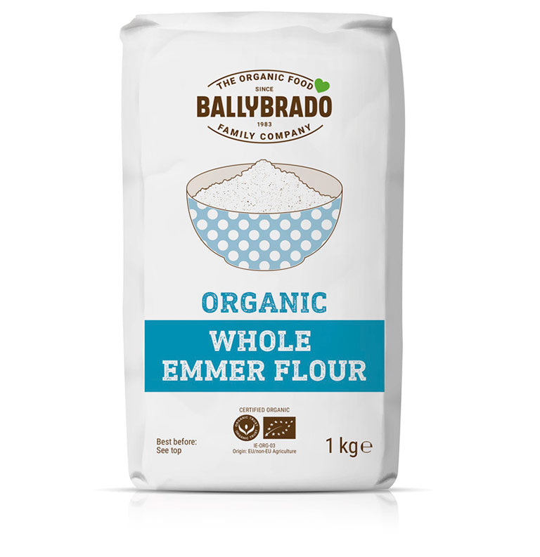 Ballybrado Organic Whole Emmer Flour 1kg