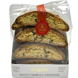 Belli Chocolate Orange Biscotti 250g
