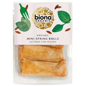 Biona Organic Mini Spring Rolls 200g - Ardkeen Quality Food Store