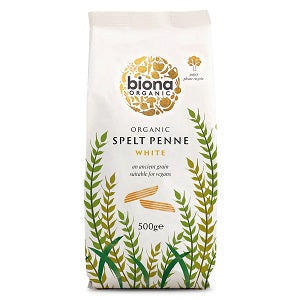 Biona Organic White Spelt Penne 500g